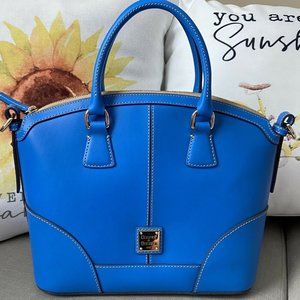 Dooney & Bourke Royal Blue Emerson Domed Satchel